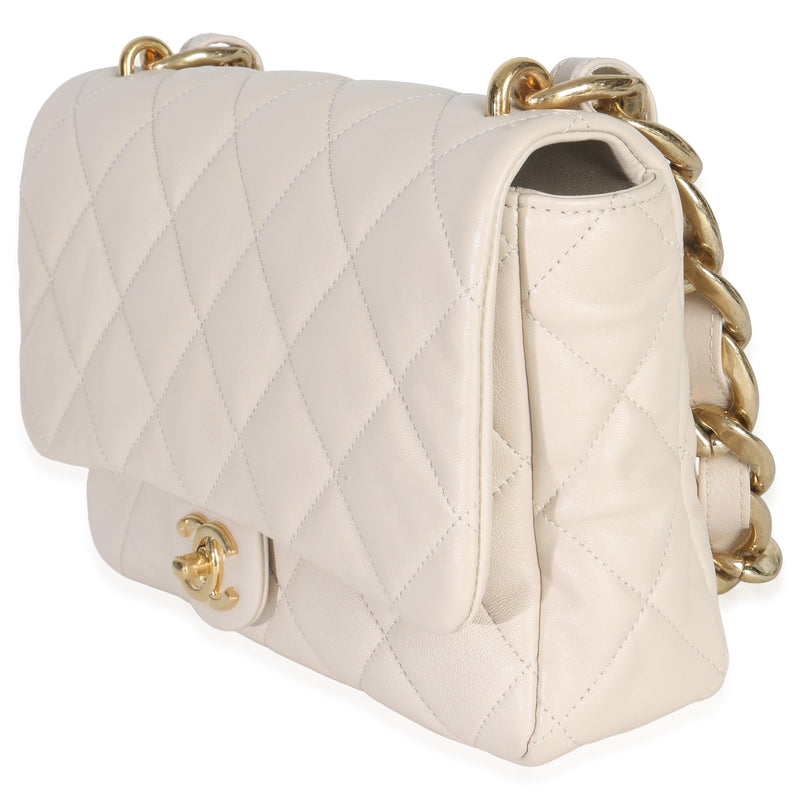 Chanel Quilted Lambskin Large Funky Town Flap Bag