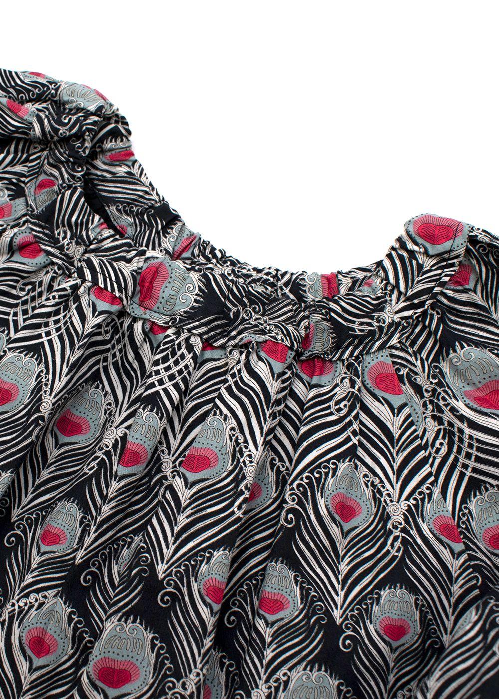 Bonpoint Kid's 10Y Bird Print Dress