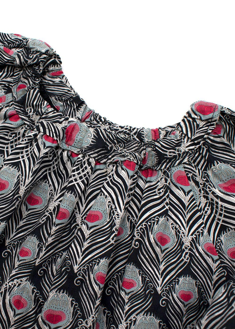 Bonpoint Kid's 10Y Bird Print Dress