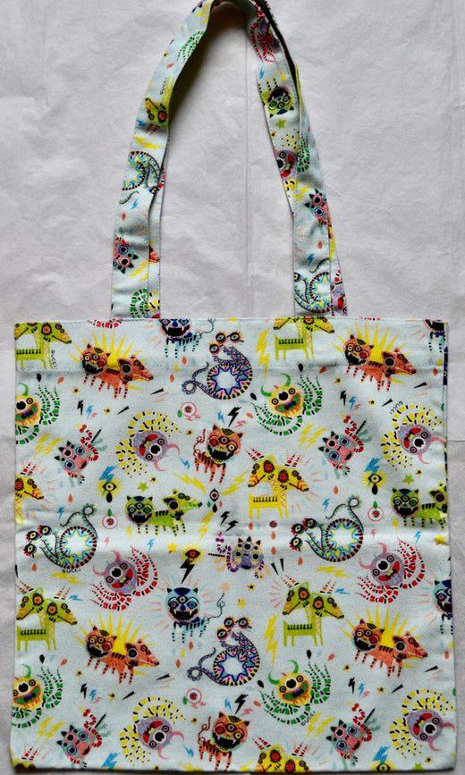 Children's Printed Cotton Tote Bag