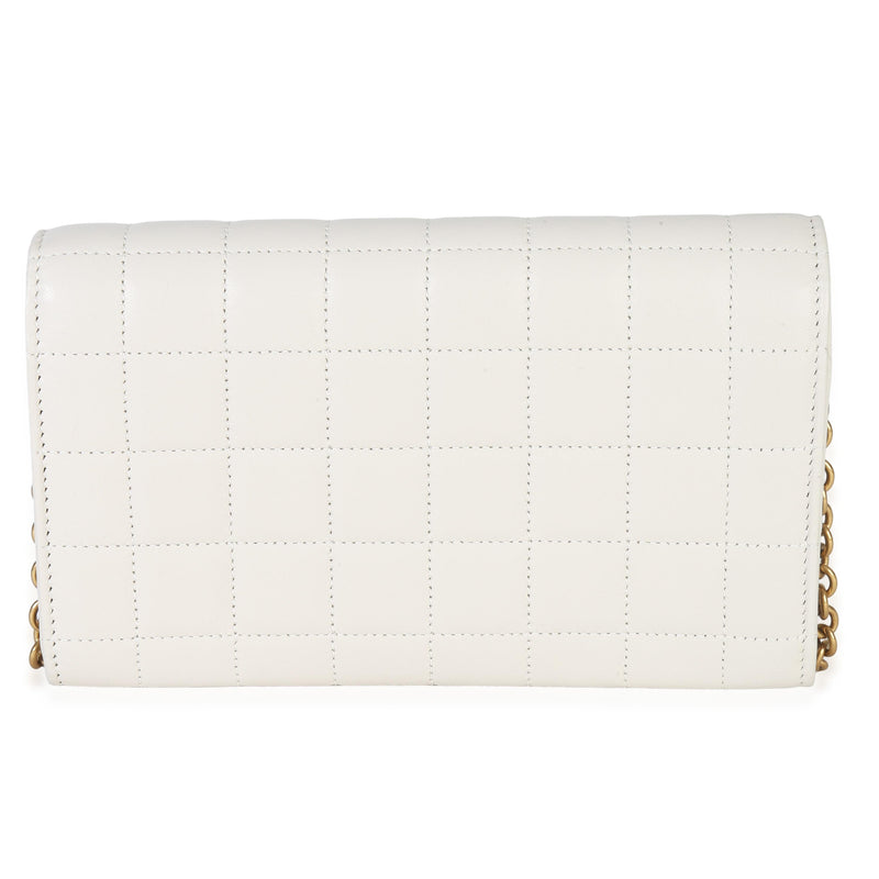 Saint Laurent Soft Calfskin Le Maillon Wallet On Chain