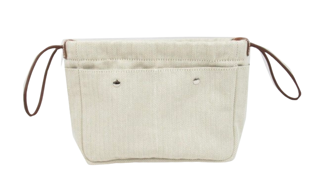 Hermes Canvas Barenia Fourbi 25 MM Bag Insert