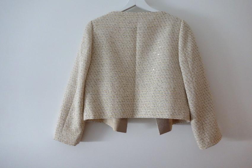 Max Mara Sequin Embellished Cropped Jacket