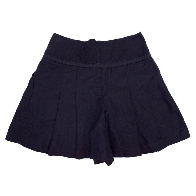Matthew Williamson Navy Mini Skater Skirt