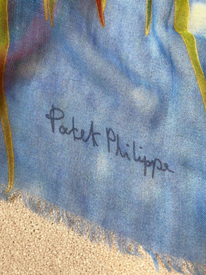 Patek Philippe Limited Edition Floral Print Cashmere Shawl