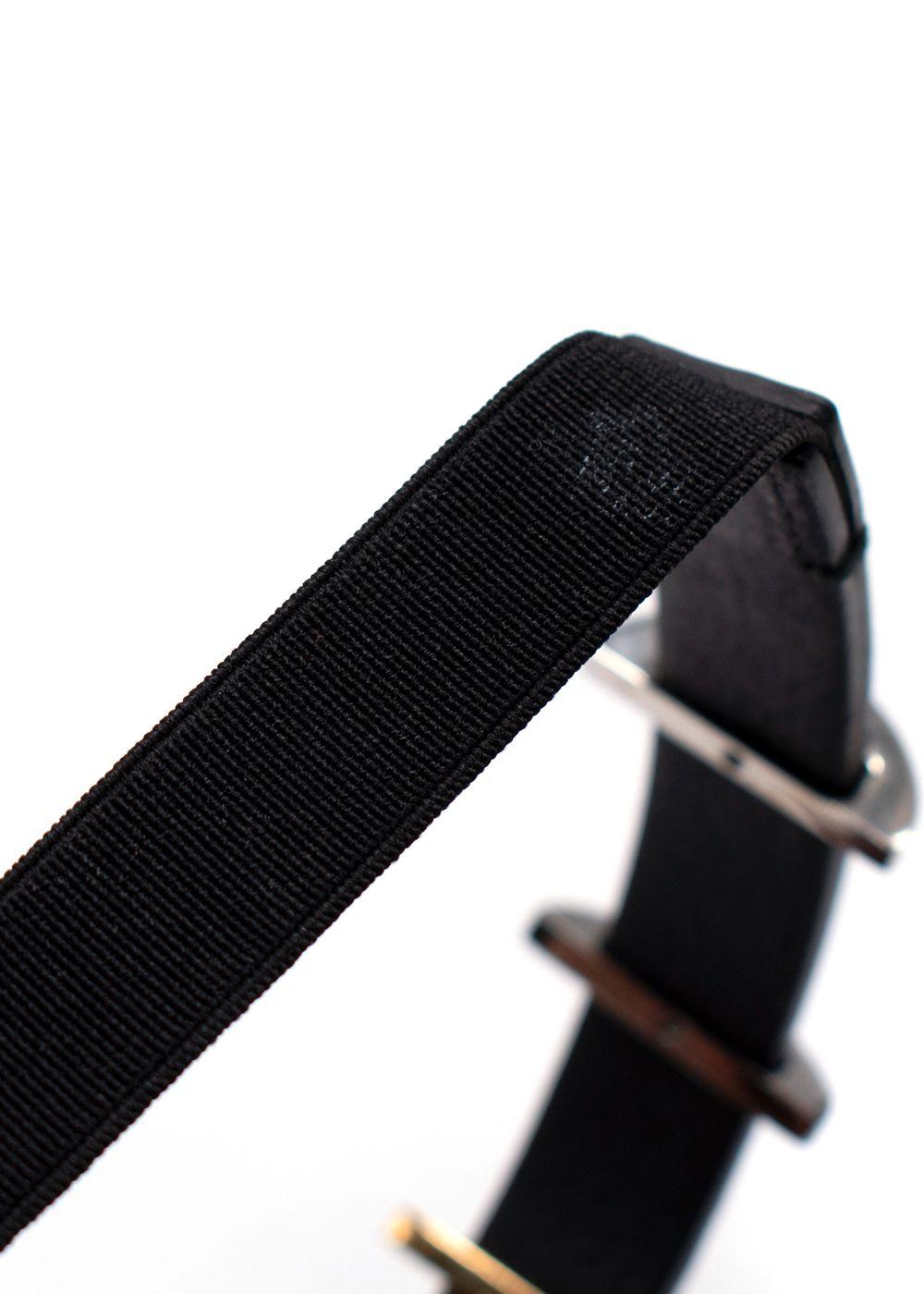 Fendi Metal Leather Headband
