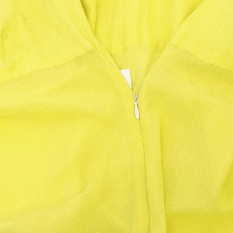 Elizabeth Hurley Yellow Beach Dress