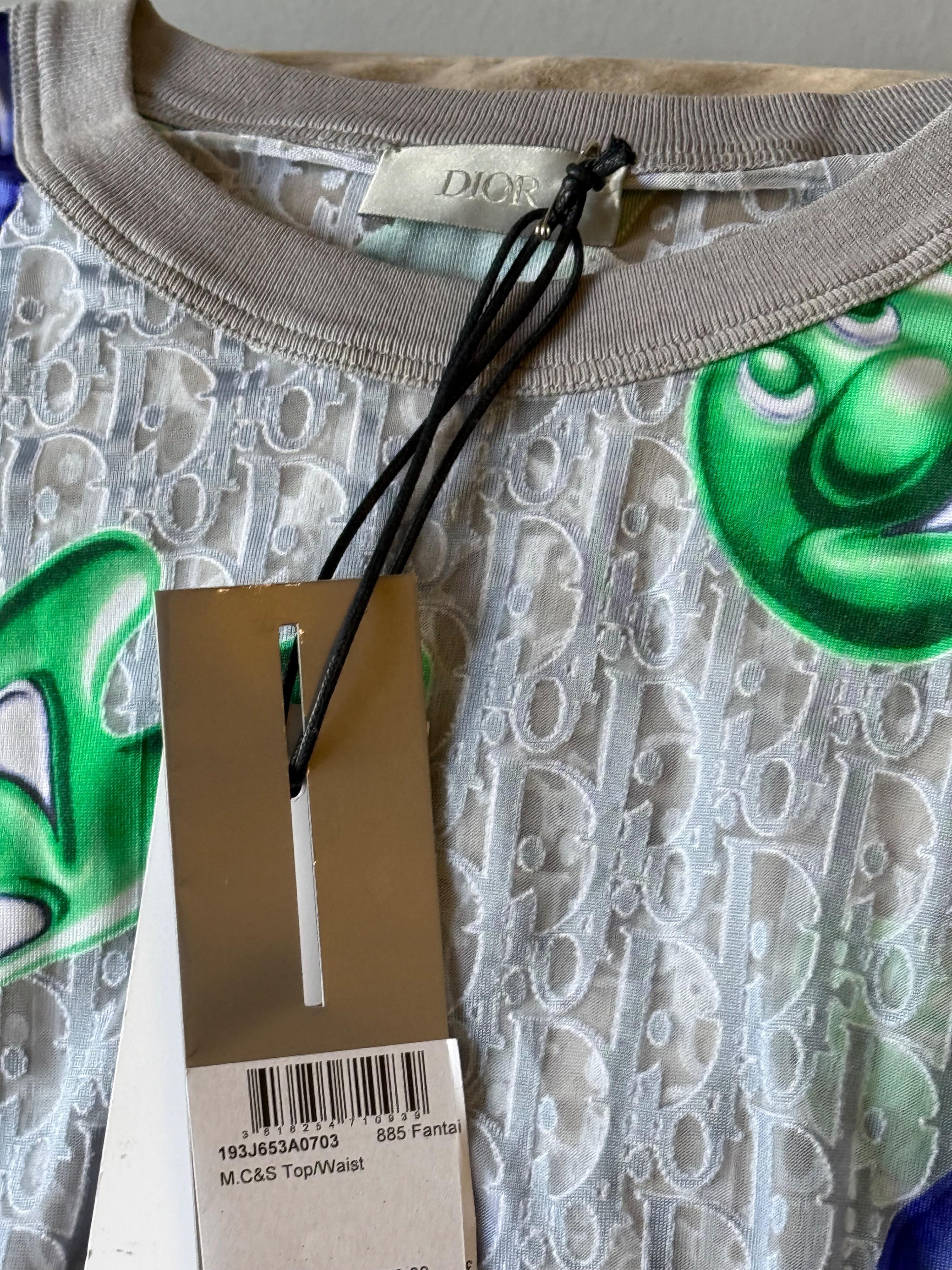 Dior x Canada Goose Sheer Monogram T shirt Unisex