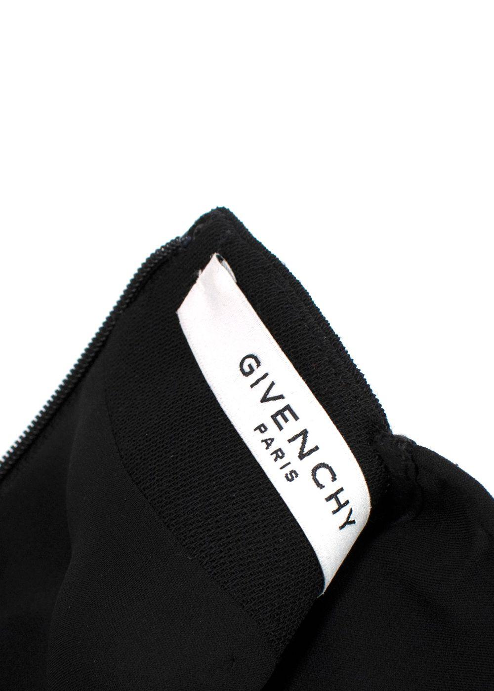Givenchy Black Longsleeve Tailored Jumpsuit