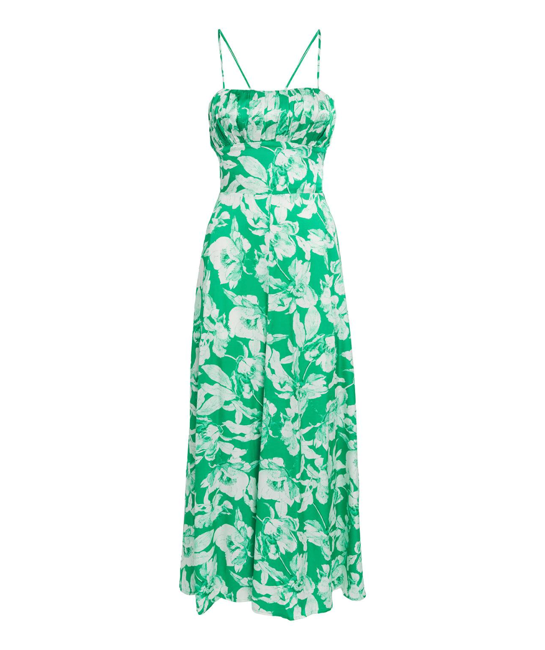 Maje Floral Pleated Dress
