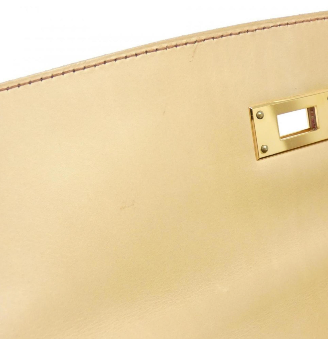 Hermes Kelly 32 Sellier Vibrato Sable Chamonix Gold Hardware