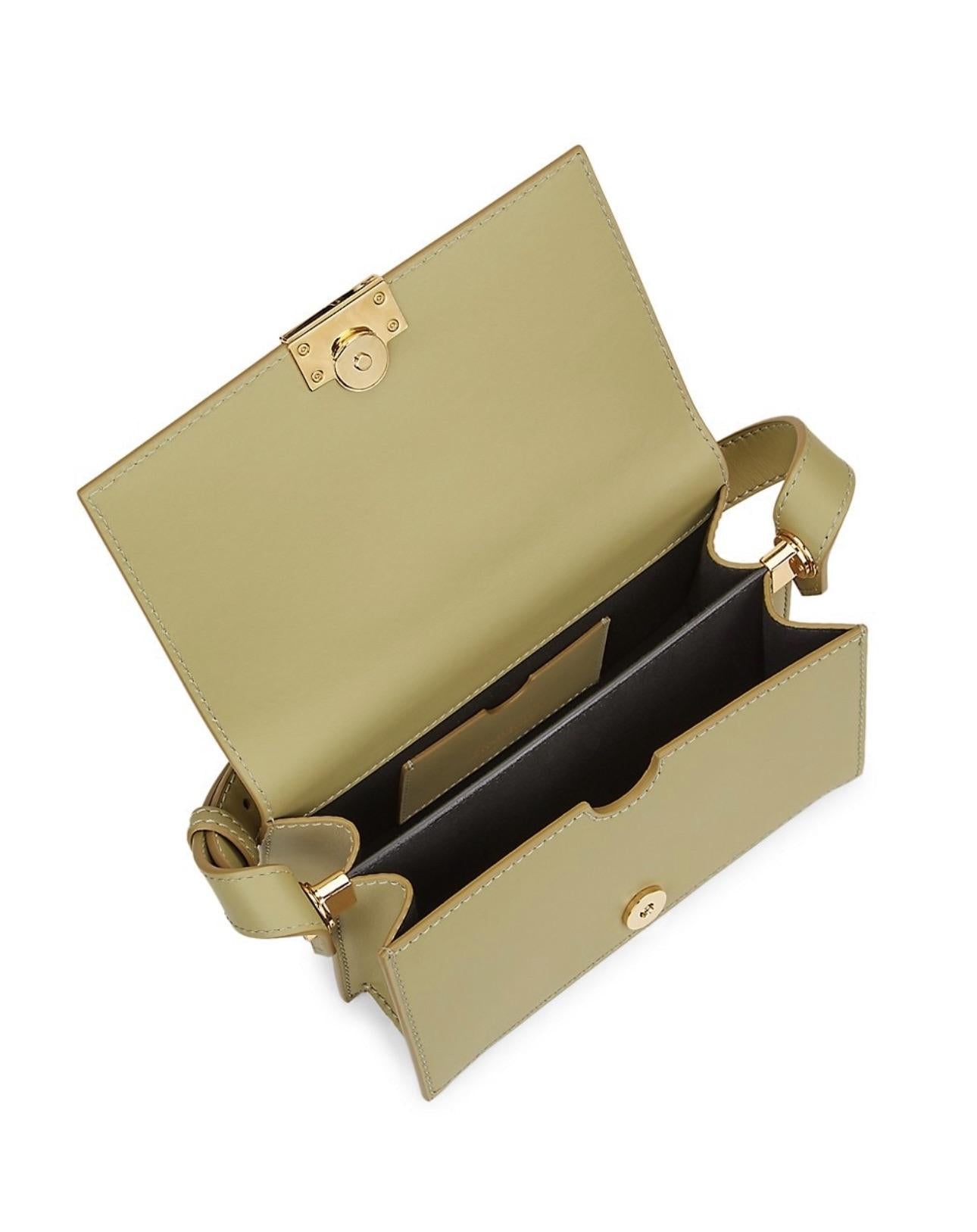 Off White Khaki 21 Crossbody Bag