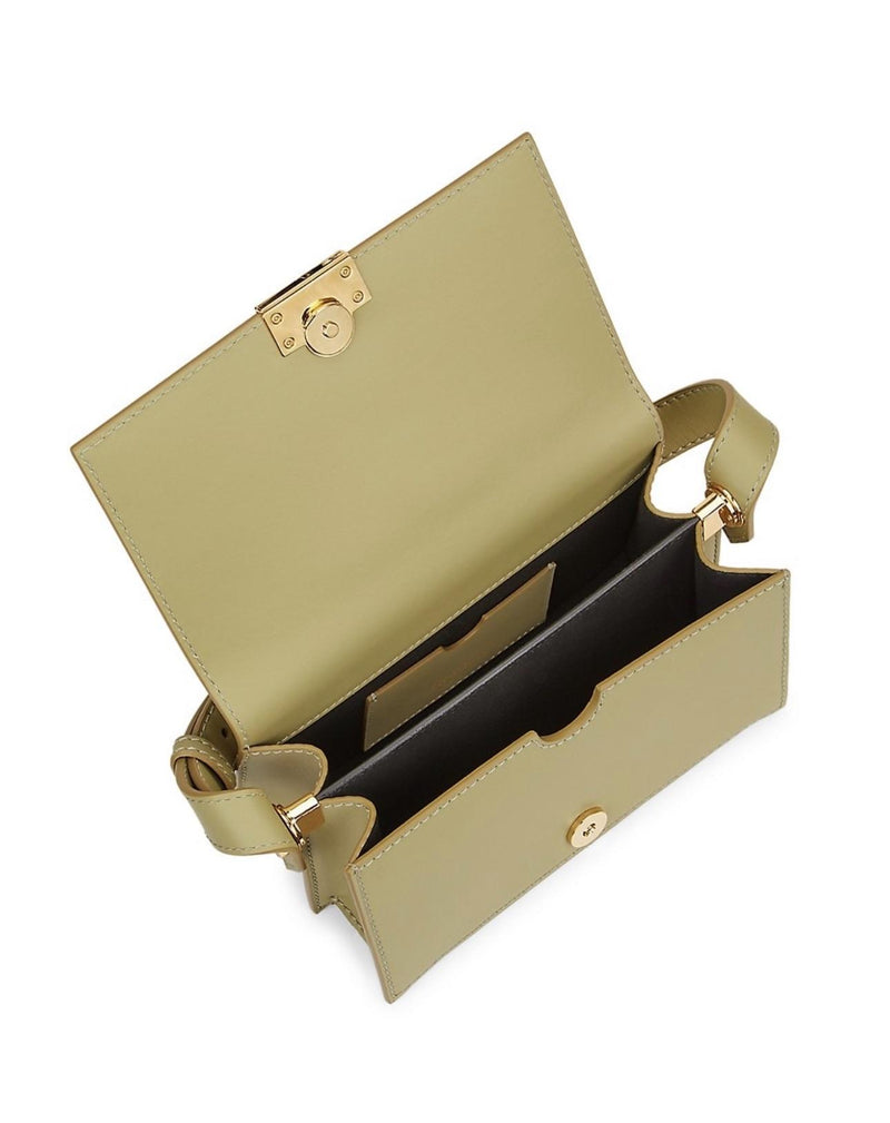 Off White Khaki 21 Crossbody Bag