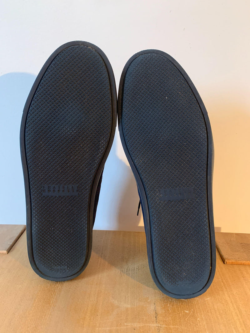 Fratelli Rossetti Navy Suede Desert Boots