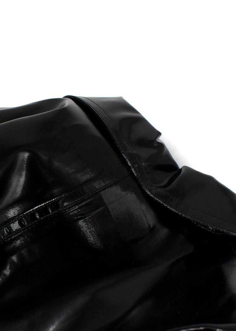 Dior Black Glossy Single-breasted Jacket