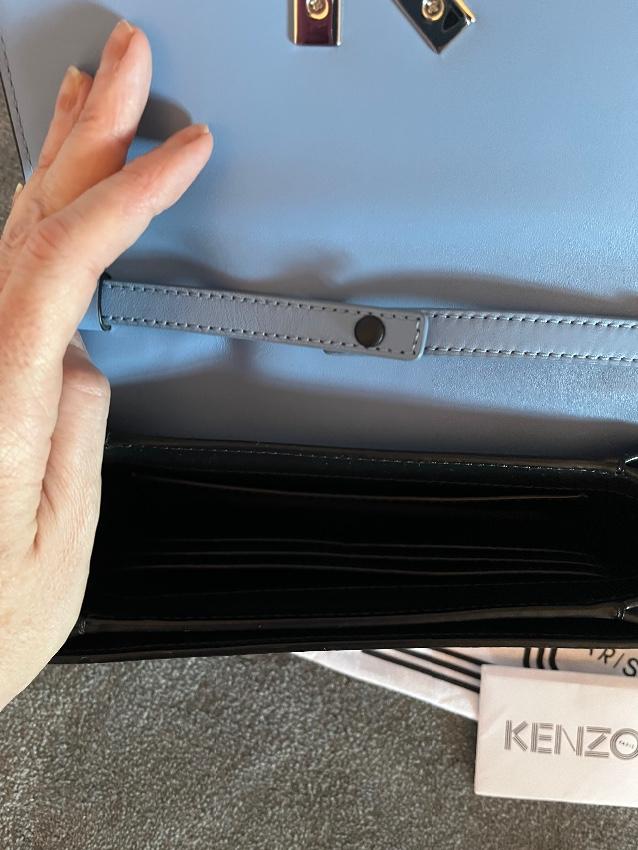 Kenzo Blue leather Crossbody Bag