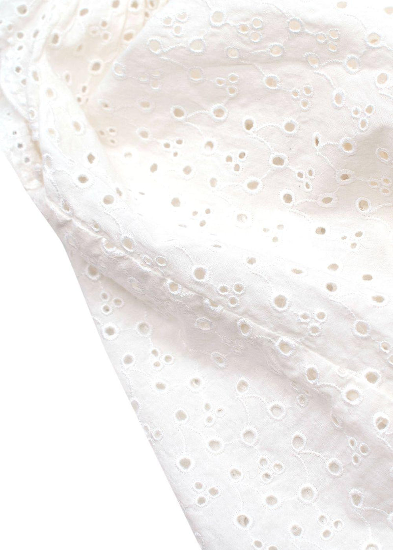Bonpoint Kids White Lace Blouse