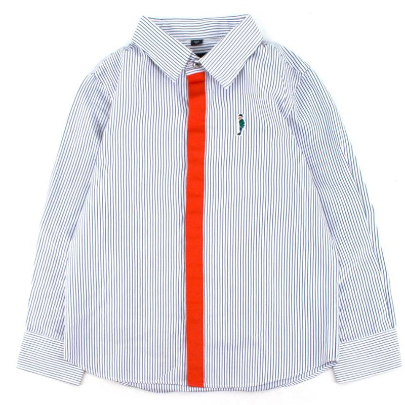 The Emperor Boys Striped Button Down Shirt