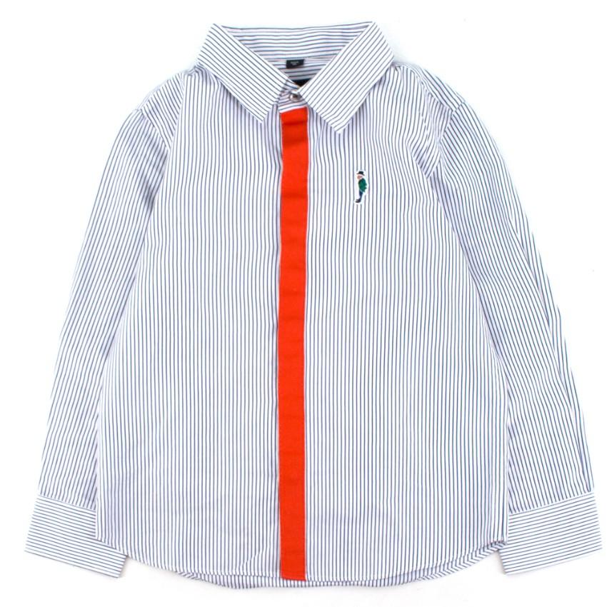 The Emperor Boys Striped Button Down Shirt