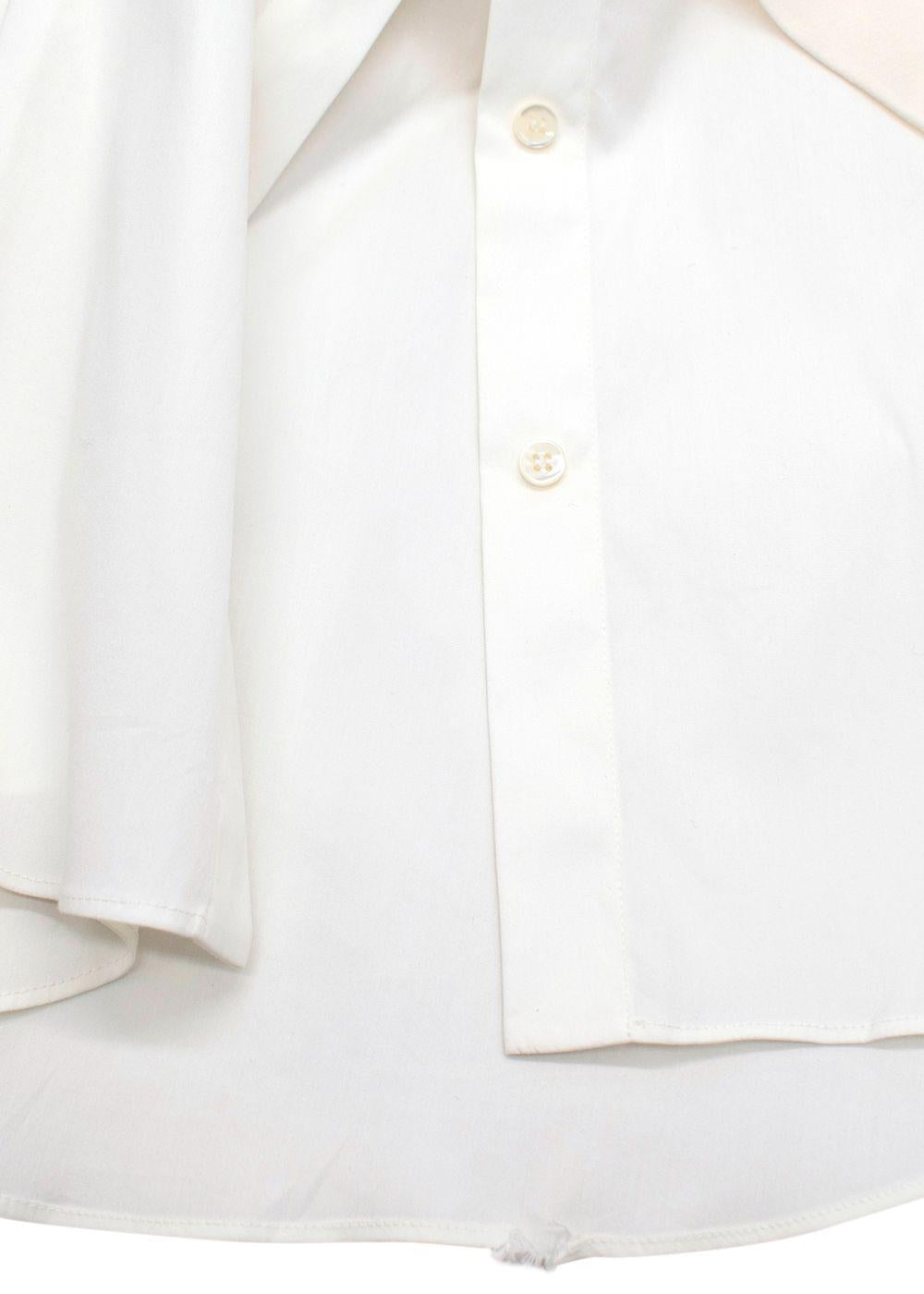 Brunello Cucinelli Double Layered Beige Shirt