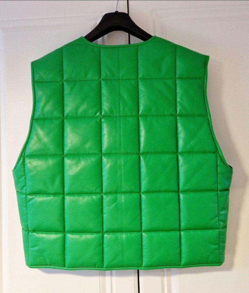 Bottega Veneta Green Padded Gilet
