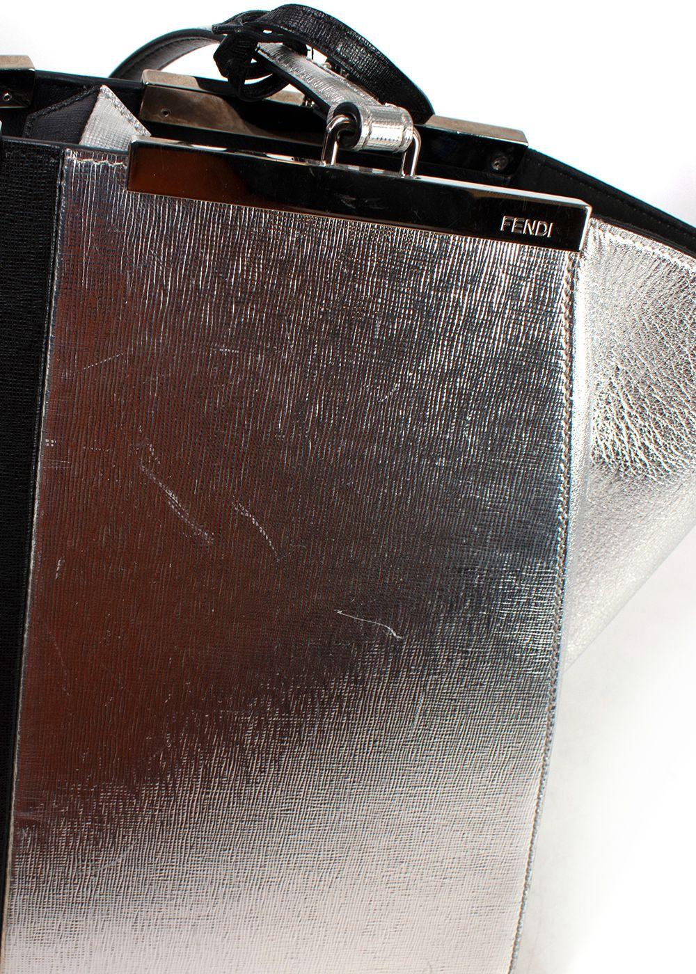Fendi Silver Tote bag