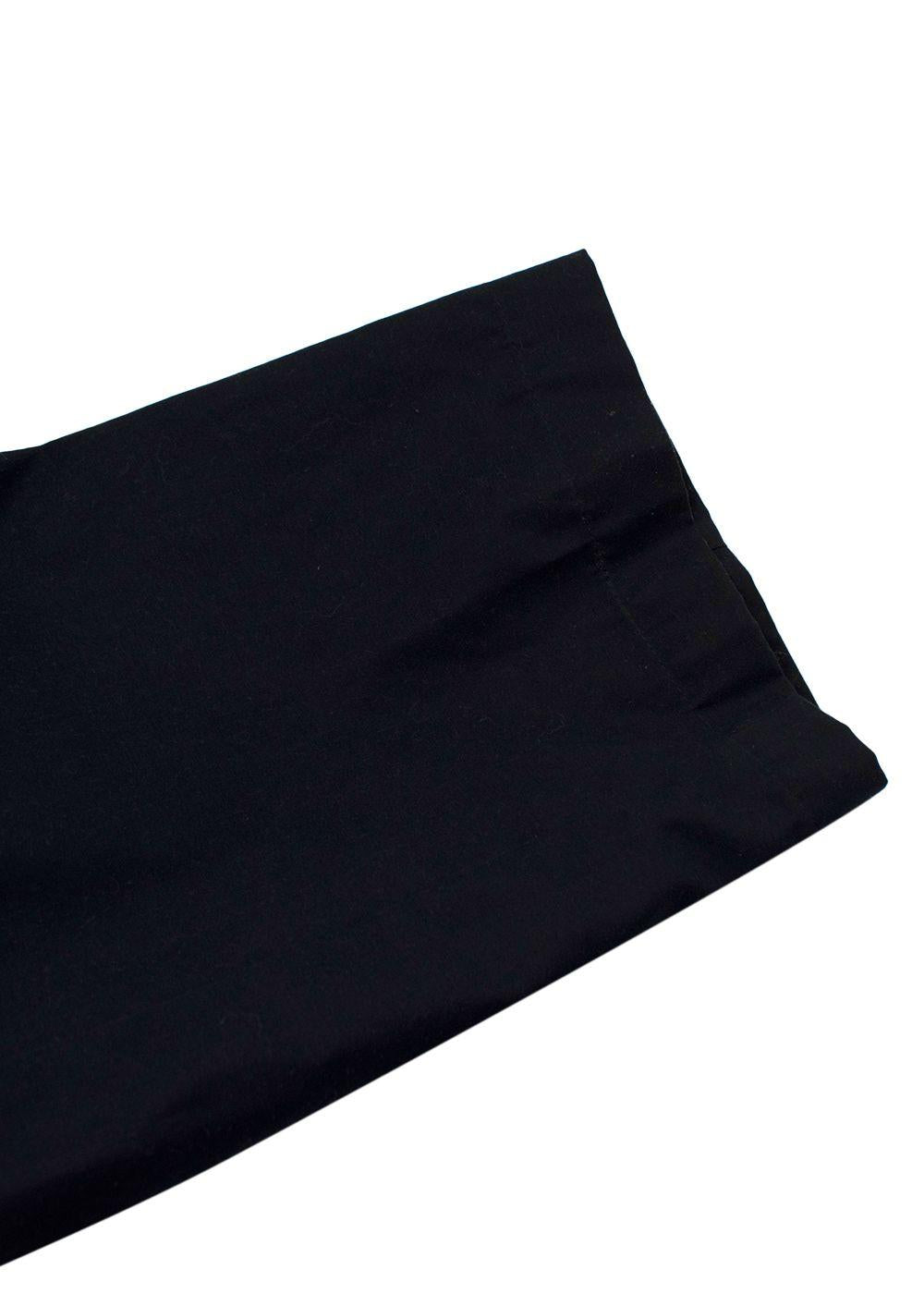 Aquascutum Black Polyester Coat