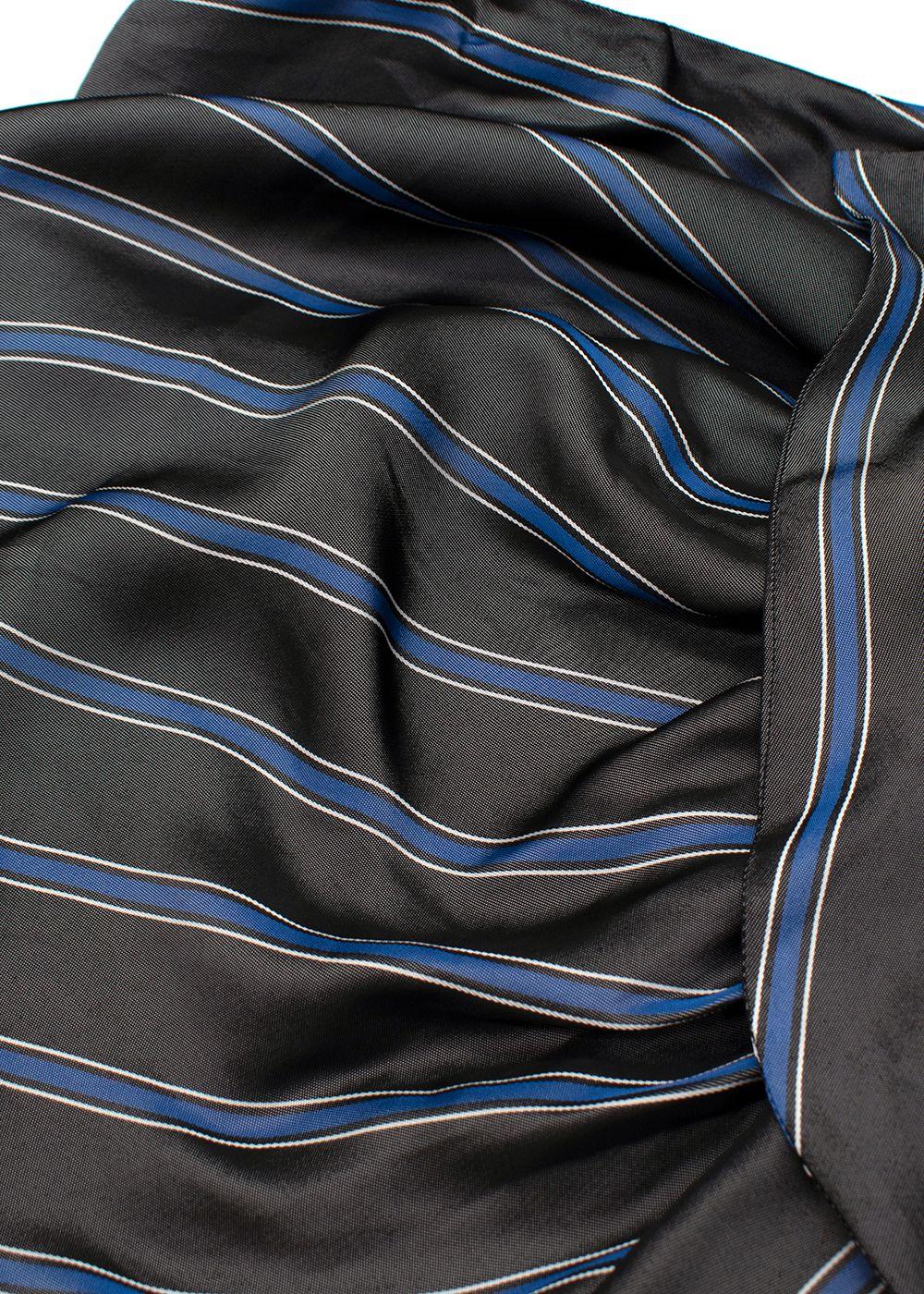Veronica Beard Striped Midi Skirt