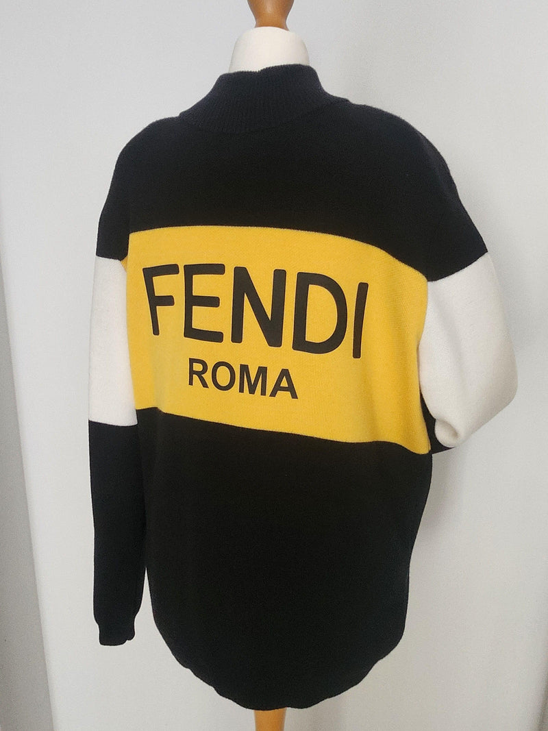 Fendi Long Sleeved Wool Top