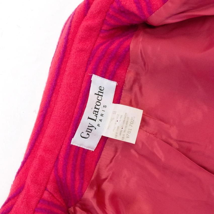 Guy Laroche Striped Wool Jacket