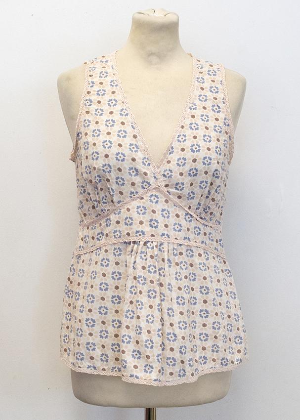 Rutzou Floral Top