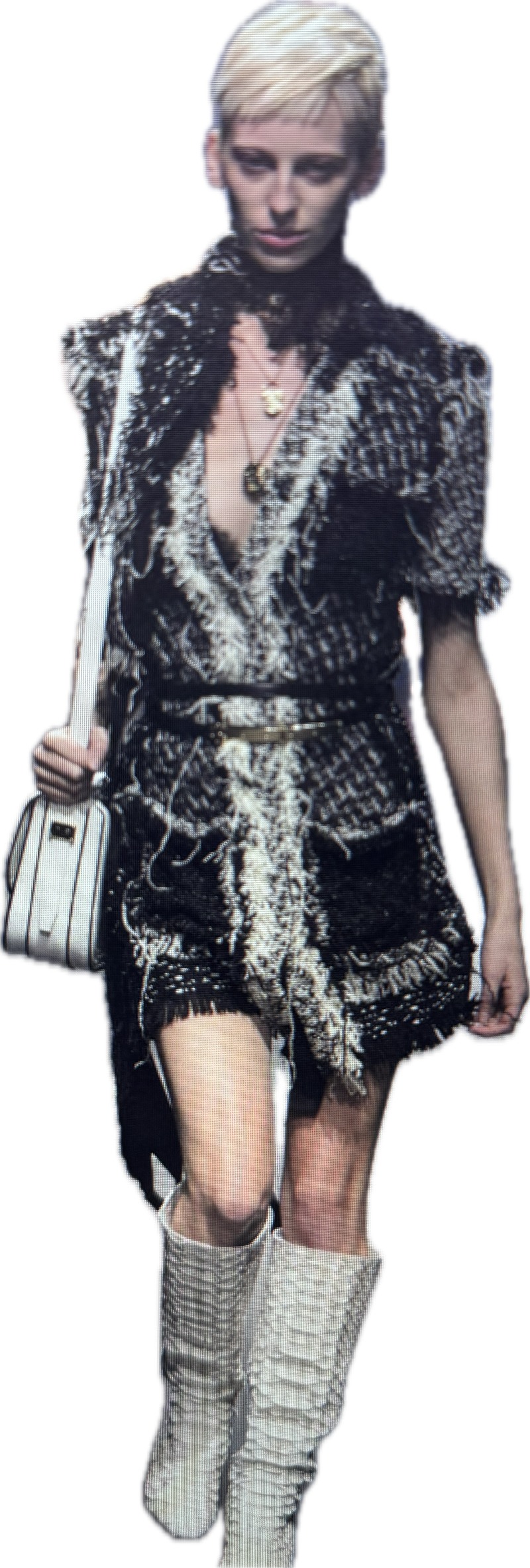 Lanvin Vintage Tweed Dress