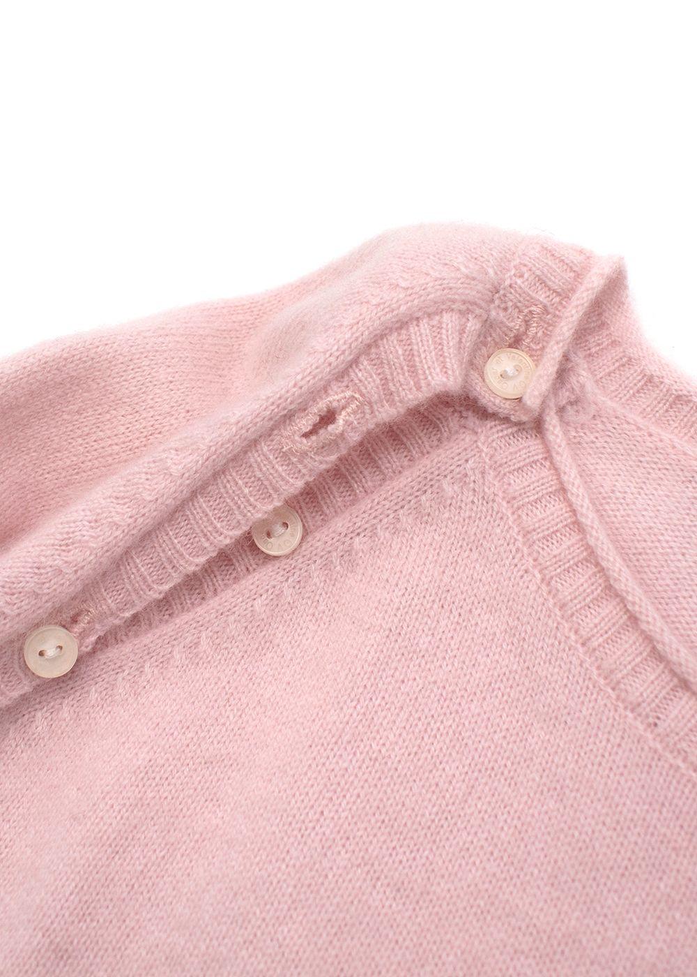 Bons Bonis Pink Cashmere Dress