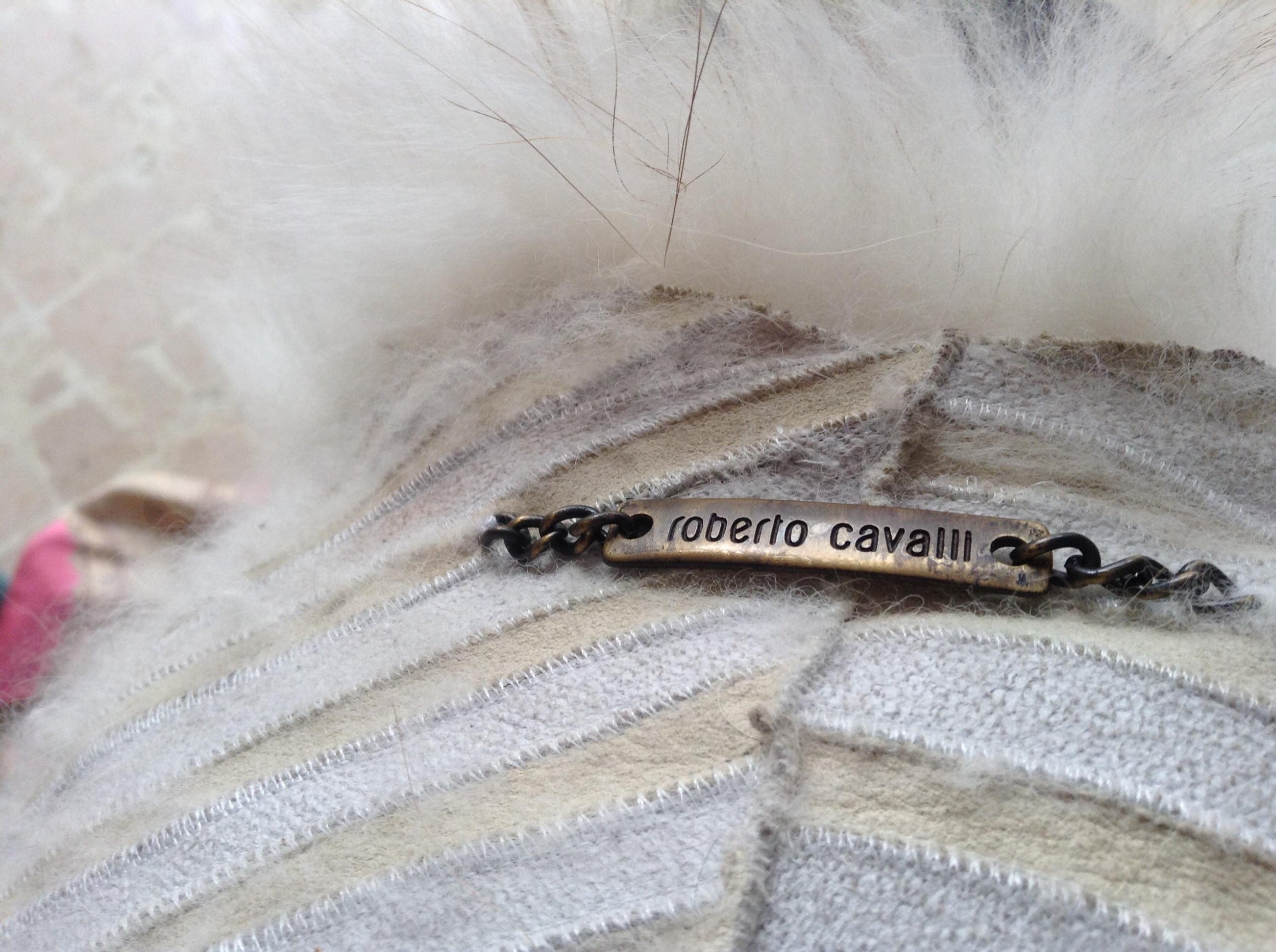 Roberto Cavalli Fox Fur Wrap