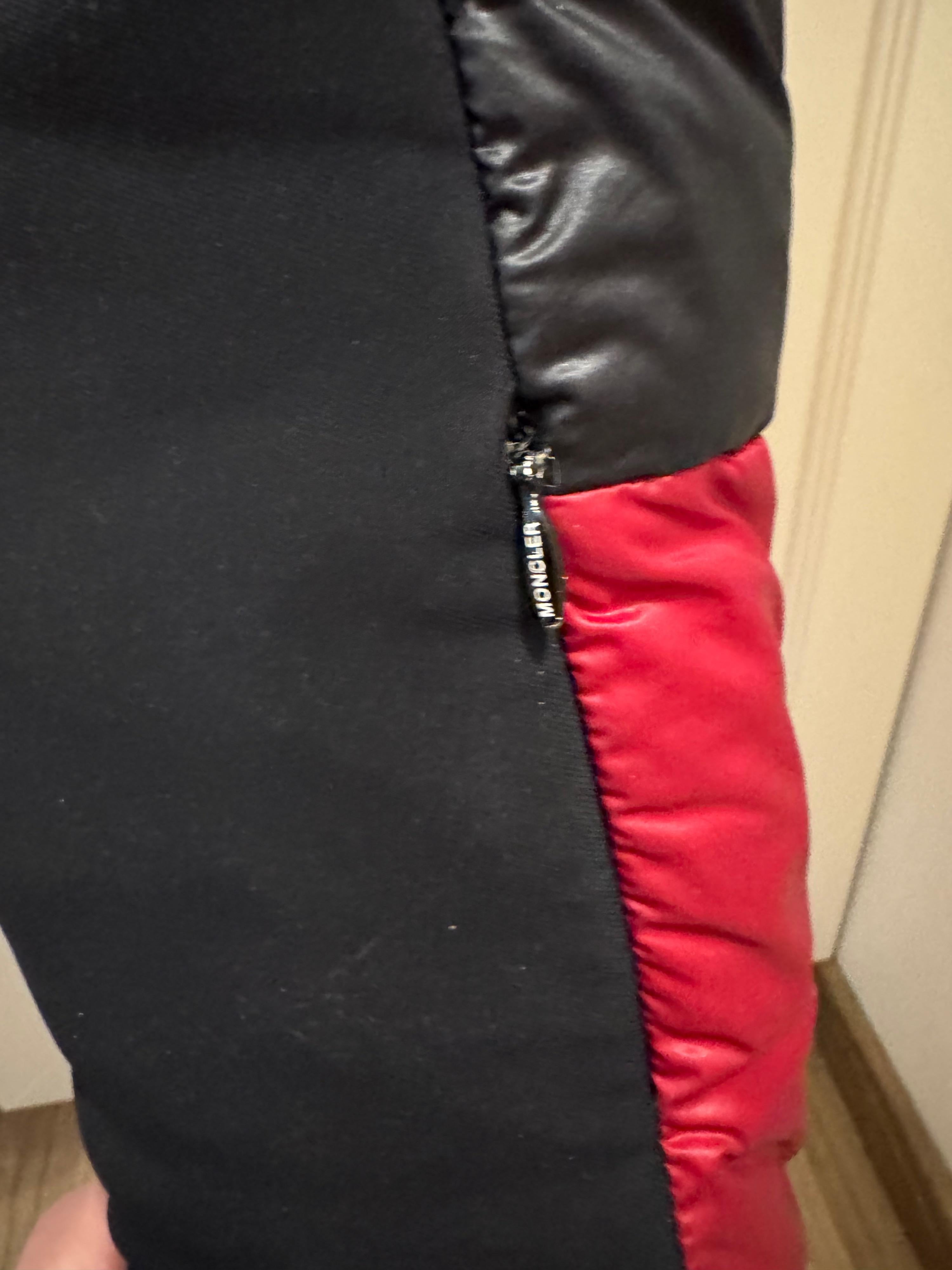 Moncler Red And Black Ski jacket