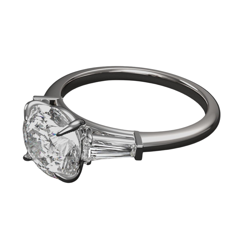2 Carat Radiant Cut Lab Grown Diamond Ring