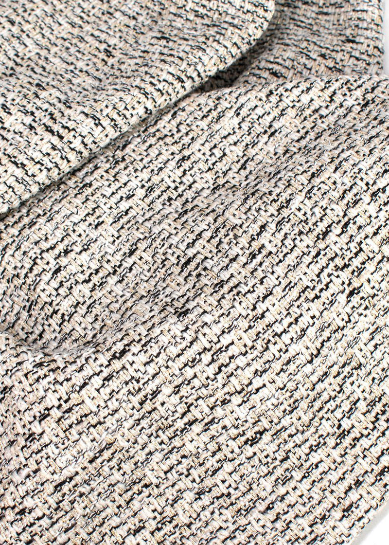 Mikael Aghal Grey Tweed Jacket and Pencil Skirt