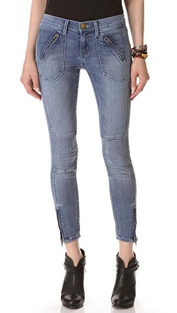 Current Elliot The Moto Stiletto Jean