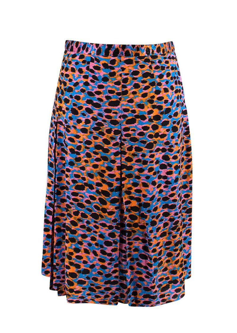 Dior Multicoloured Mizza Print Chez Moi Shirt & Pleated Skirt