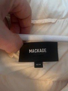 Mackage Orange Ombre Evie Puffer Coat