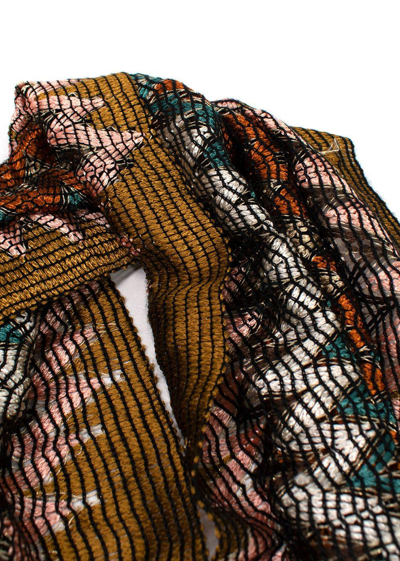 Missoni Multi-Colour Zigzag Scarf