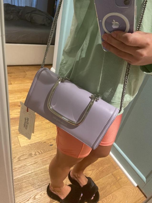 Alexander McQueen Lavender Smooth Calf Leather The Story Book