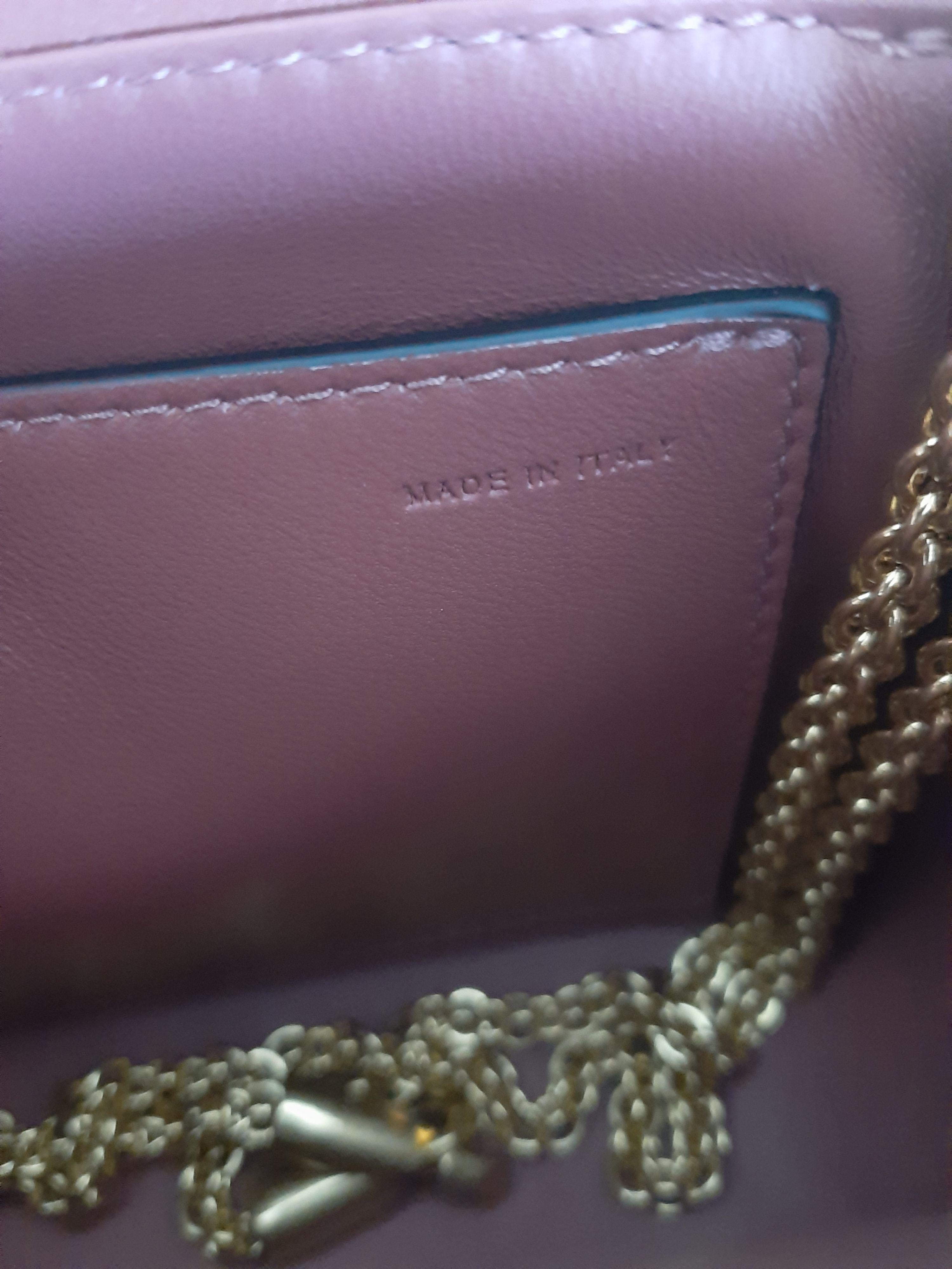 Valentino Rust One Stud Shoulder Bag