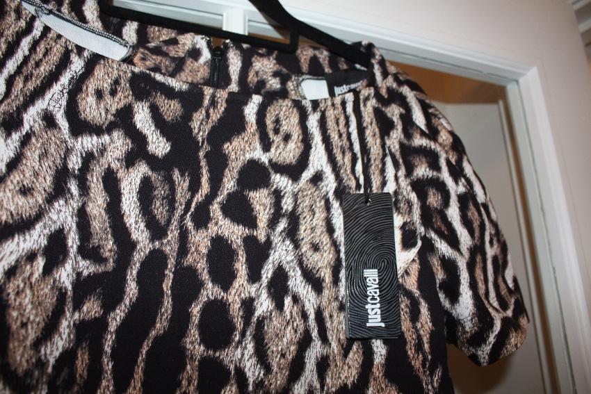 Just Cavalli leopard-print stretch top