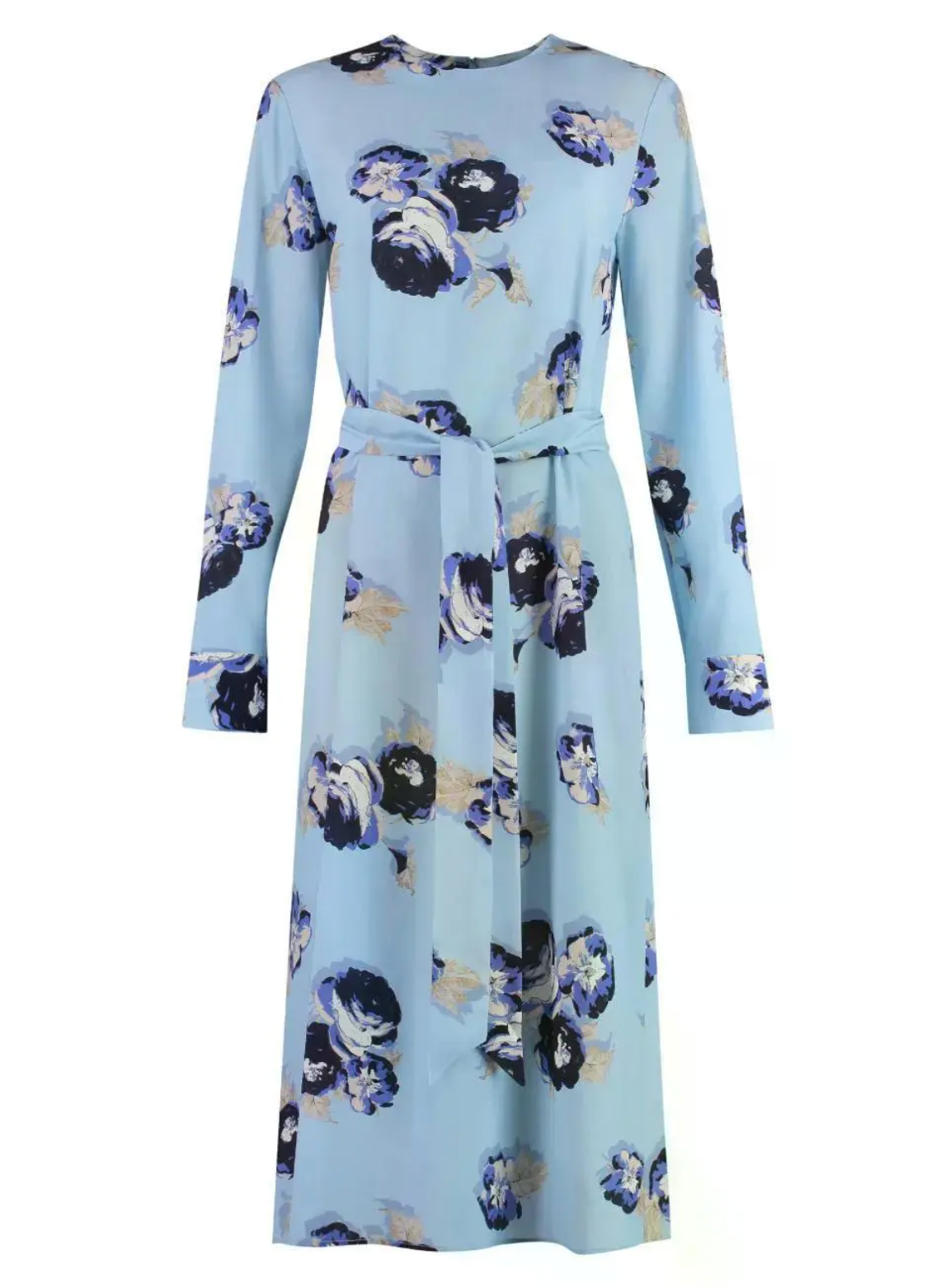 St. John Floral printed Long sleeve Dress