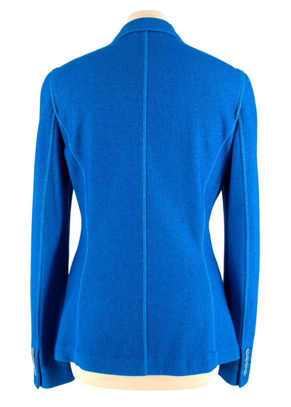 Colombo Royal Blue Cashmere Blazer