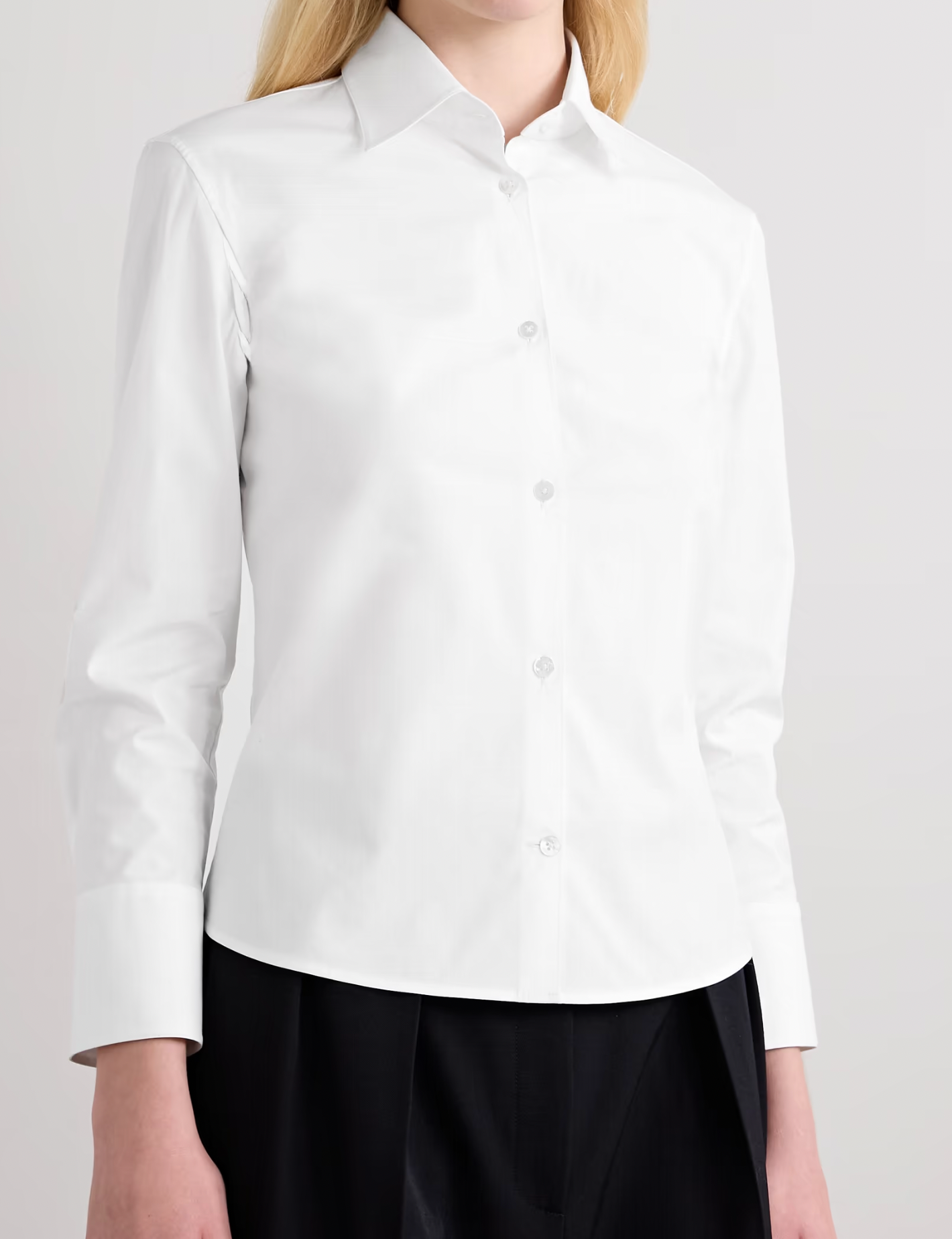 The Row Cotton Poplin Shirt