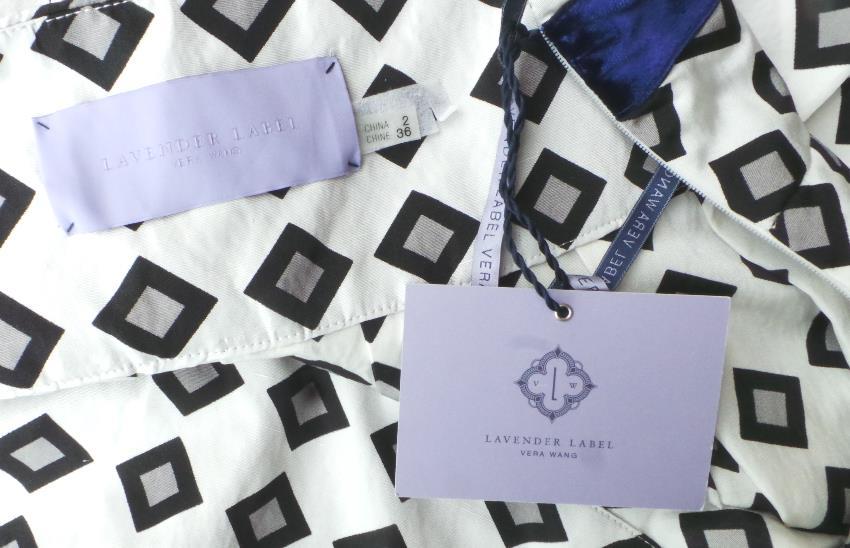 Vera Wang Lavender Label Patterned Skirt