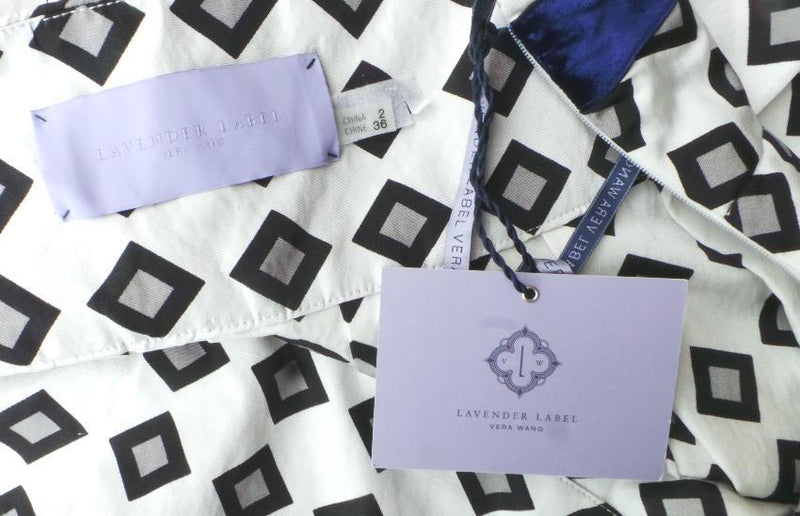 Vera Wang Lavender Label Patterned Skirt