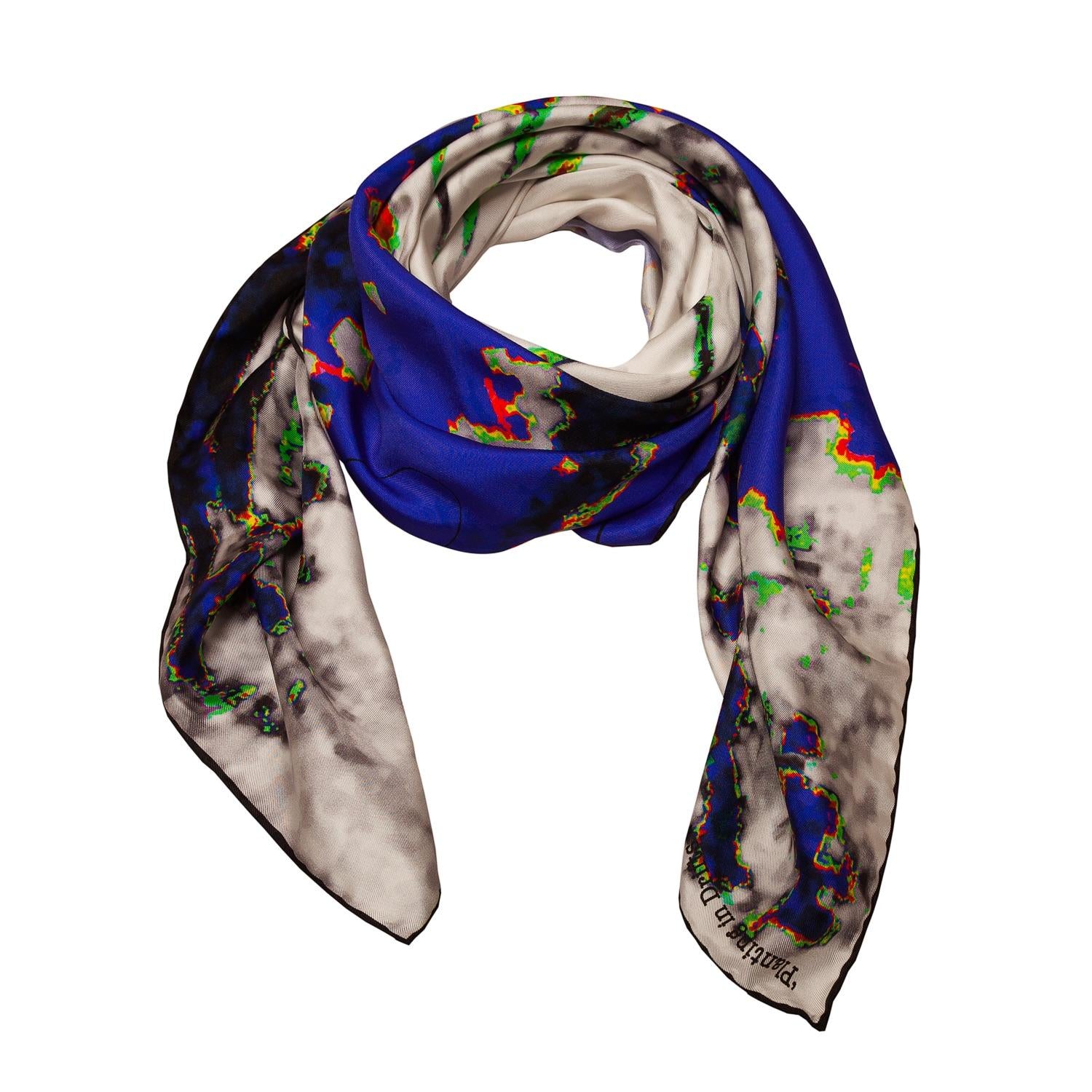 Rosemary Goodenough Planting in Drifts V Silk Scarf